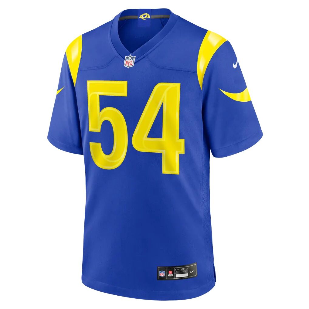 Jamie Sheriff Los Angeles Rams Nike Team Game Jersey - Royal
