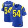 Jamie Sheriff Los Angeles Rams Nike Team Game Jersey - - Front View
