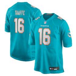Michael Taaffe Miami Dolphins Nike Team Game Jersey - - Front View