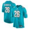 Carlos Washington Jr. Miami Dolphins Nike Team Game Jersey - - Front View