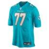 Caedan Wallace Miami Dolphins Nike Team Game Jersey - - Alt1