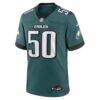 Keyshawn James-Newby Philadelphia Eagles Nike Team Game Jersey - - Alt1