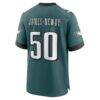 Keyshawn James-Newby Philadelphia Eagles Nike Team Game Jersey - - Alt2