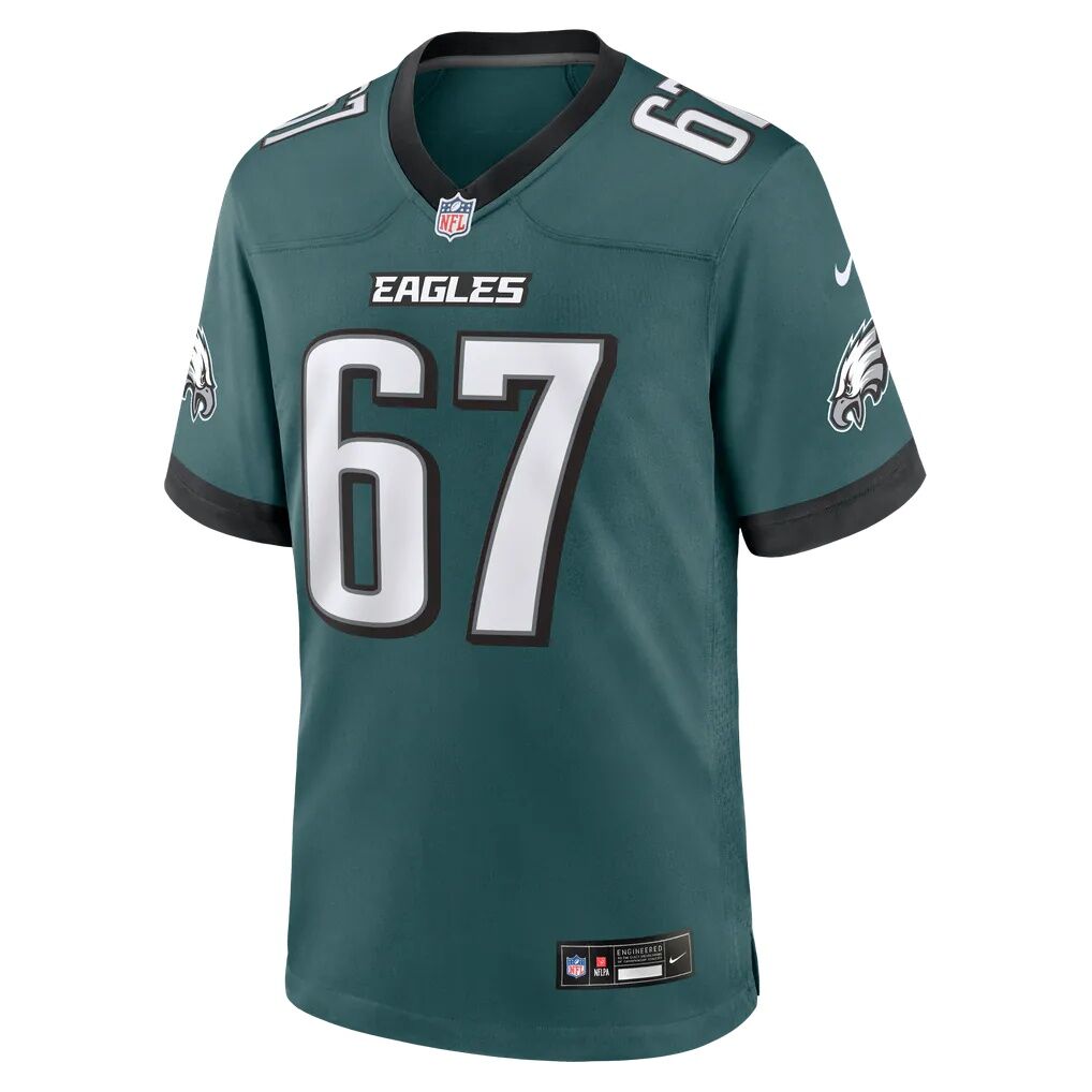 John Ojukwu Philadelphia Eagles Nike Team Game Jersey - Midnight Green