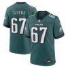 John Ojukwu Philadelphia Eagles Nike Team Game Jersey - - Front View