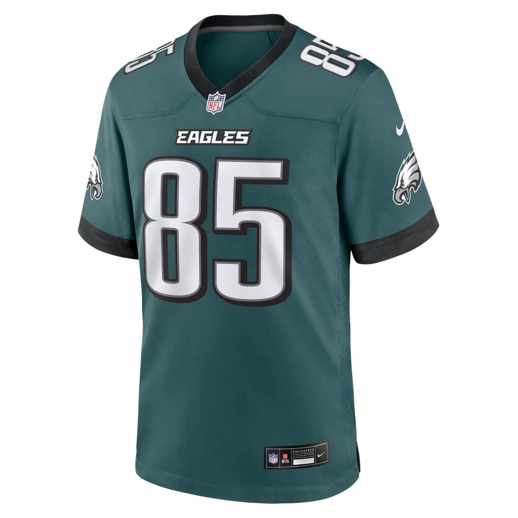Britain Covey Philadelphia Eagles Nike Team Game Jersey - Midnight Green