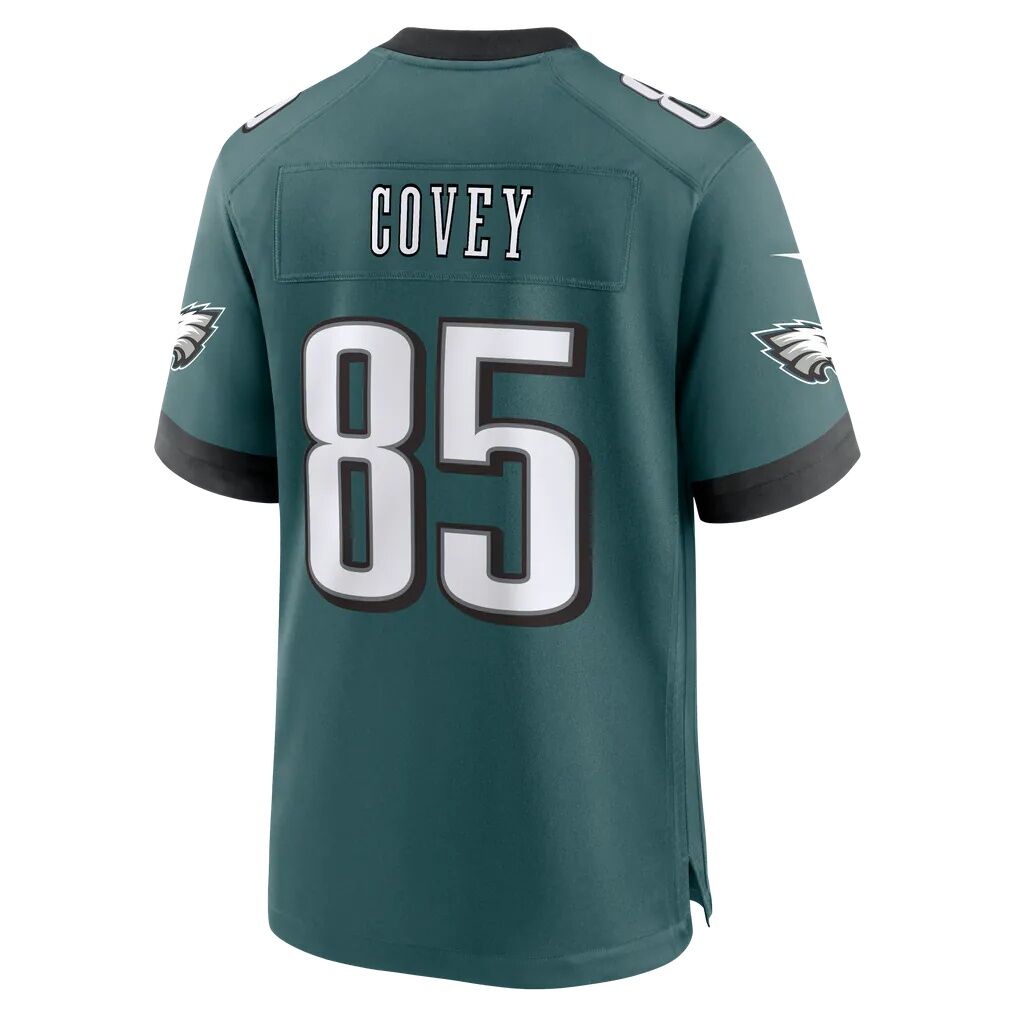 Britain Covey Philadelphia Eagles Nike Team Game Jersey - Midnight Green