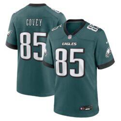 Britain Covey Philadelphia Eagles Nike Team Game Jersey - - Front View