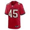 Josiah Trotter Tampa Bay Buccaneers Nike Team Game Jersey - Red - Alt1