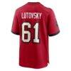 Henry Lutovsky Tampa Bay Buccaneers Nike Team Game Jersey - Red - Alt2
