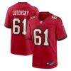 Henry Lutovsky Tampa Bay Buccaneers Nike Team Game Jersey - Red - Front View