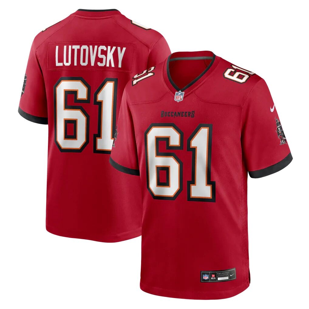 Henry Lutovsky Tampa Bay Buccaneers Nike Team Game Jersey