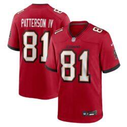 Dean Patterson IV Tampa Bay Buccaneers Nike Team Game Jersey - Red - Front View
