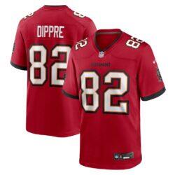 CJ Dippre Tampa Bay Buccaneers Nike Team Game Jersey - Red - Front View