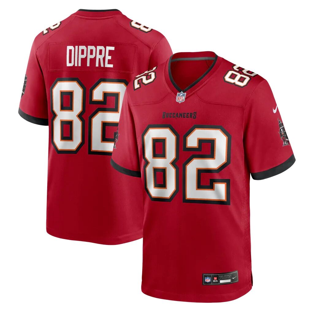 CJ Dippre Tampa Bay Buccaneers Nike Team Game Jersey