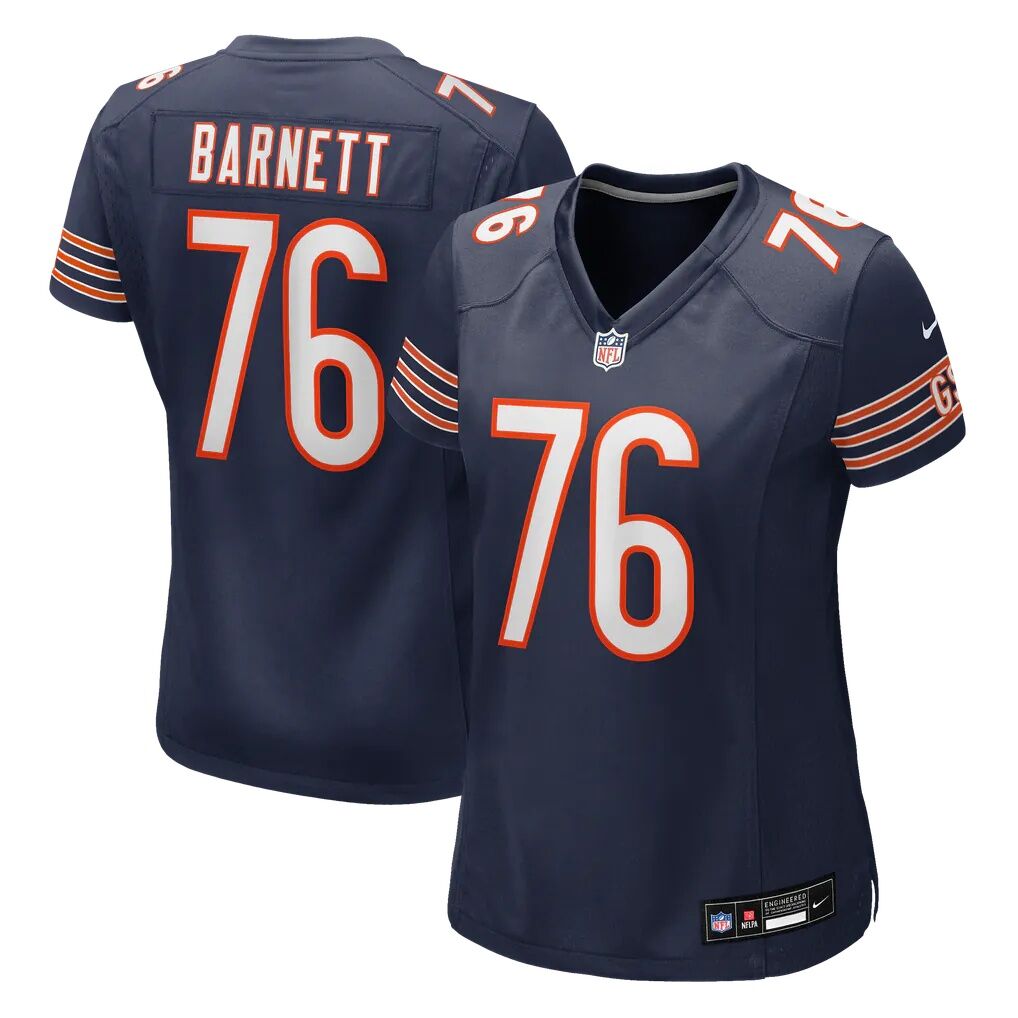 Caden Barnett Chicago Bears Nike Women's Team Game Jersey