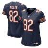 Scott Miller Chicago Bears Nike Women's Team Game Jersey - Navy - Front View