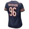 Jordan van den Berg Chicago Bears Nike Women's Team Game Jersey - Navy - Alt2