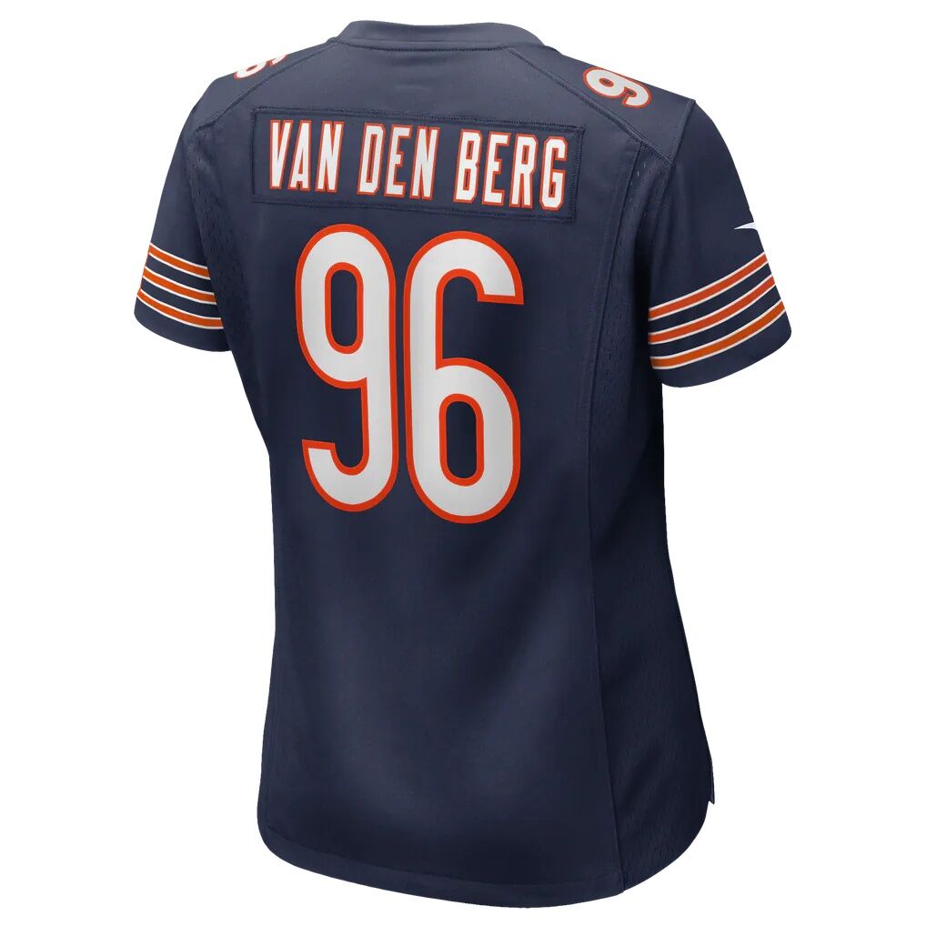Jordan van den Berg Chicago Bears Nike Women's Team Game Jersey