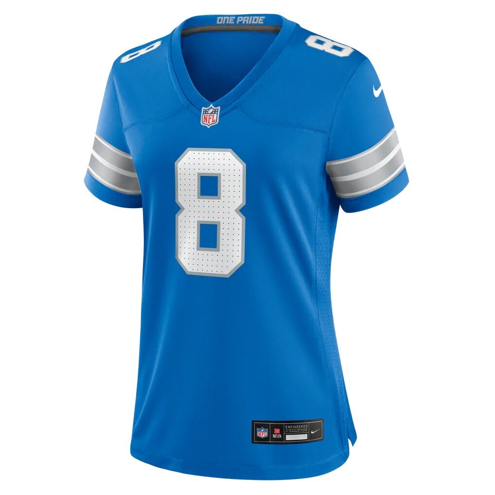 Derrick Moore Detroit Lions Nike Women's Team Game Jersey