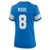 Derrick Moore Detroit Lions Nike Women's Team Game Jersey - Blue - Alt2