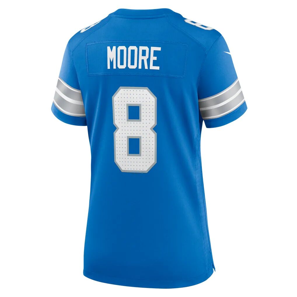 Derrick Moore Detroit Lions Nike Women's Team Game Jersey