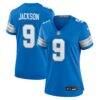 Lucky Jackson Detroit Lions Nike Women's Team Game Jersey - Blue - Front View