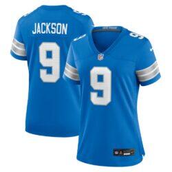 Lucky Jackson Detroit Lions Nike Women's Team Game Jersey - Blue - Front View