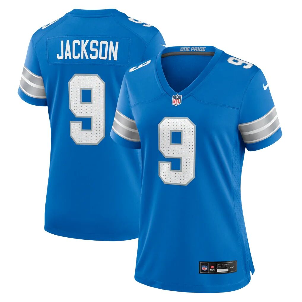 Lucky Jackson Detroit Lions Nike Women's Team Game Jersey