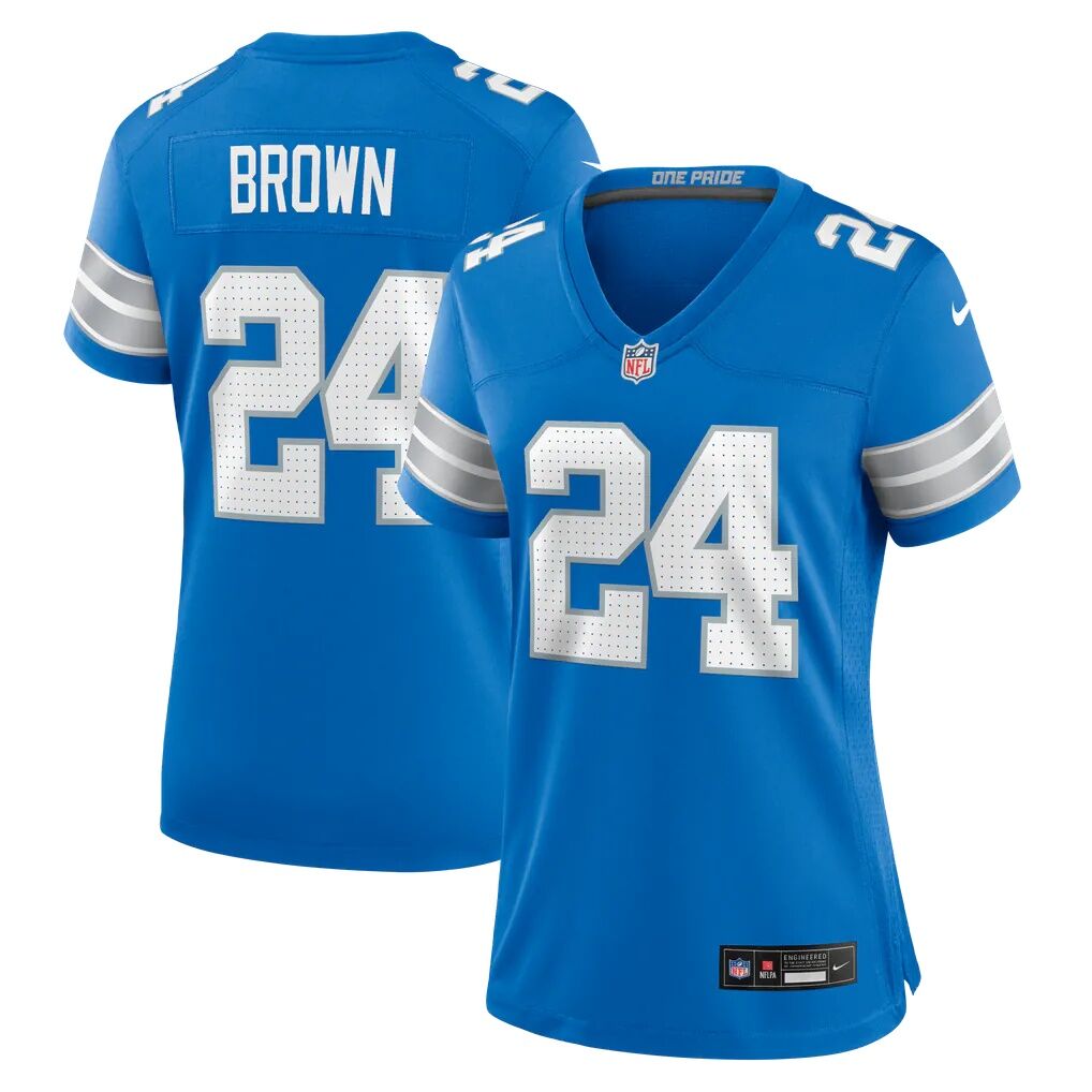 Aamaris Brown Detroit Lions Nike Women's Team Game Jersey
