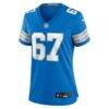 Elijah Klein Detroit Lions Nike Women's Team Game Jersey - Blue - Alt1
