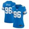 Ben Stille Detroit Lions Nike Women's Team Game Jersey - Blue - Front View