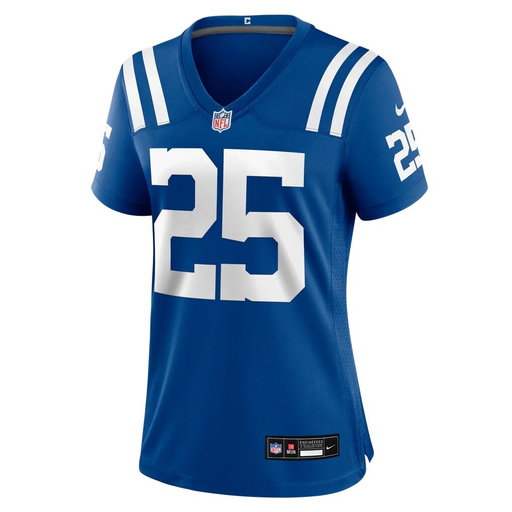A.J. Haulcy Indianapolis Colts Nike Women's Team Game Jersey - Royal