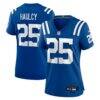 A.J. Haulcy Indianapolis Colts Nike Women's Team Game Jersey - - Front View
