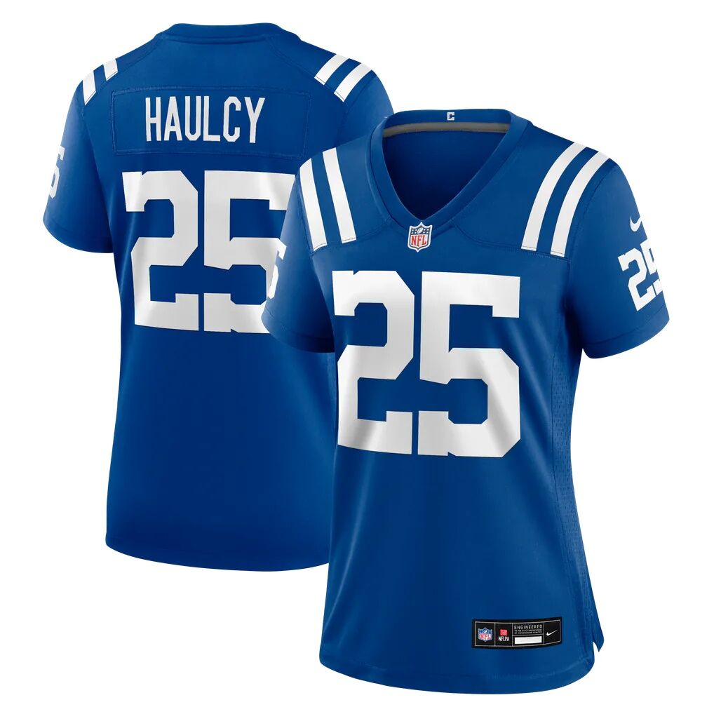 A.J. Haulcy Indianapolis Colts Nike Women's Team Game Jersey - Royal
