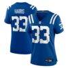 Kenneth Harris Indianapolis Colts Nike Women's Team Game Jersey - - Front View