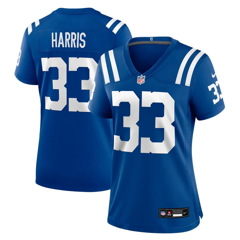 Kenneth Harris Indianapolis Colts Nike Women's Team Game Jersey - Royal