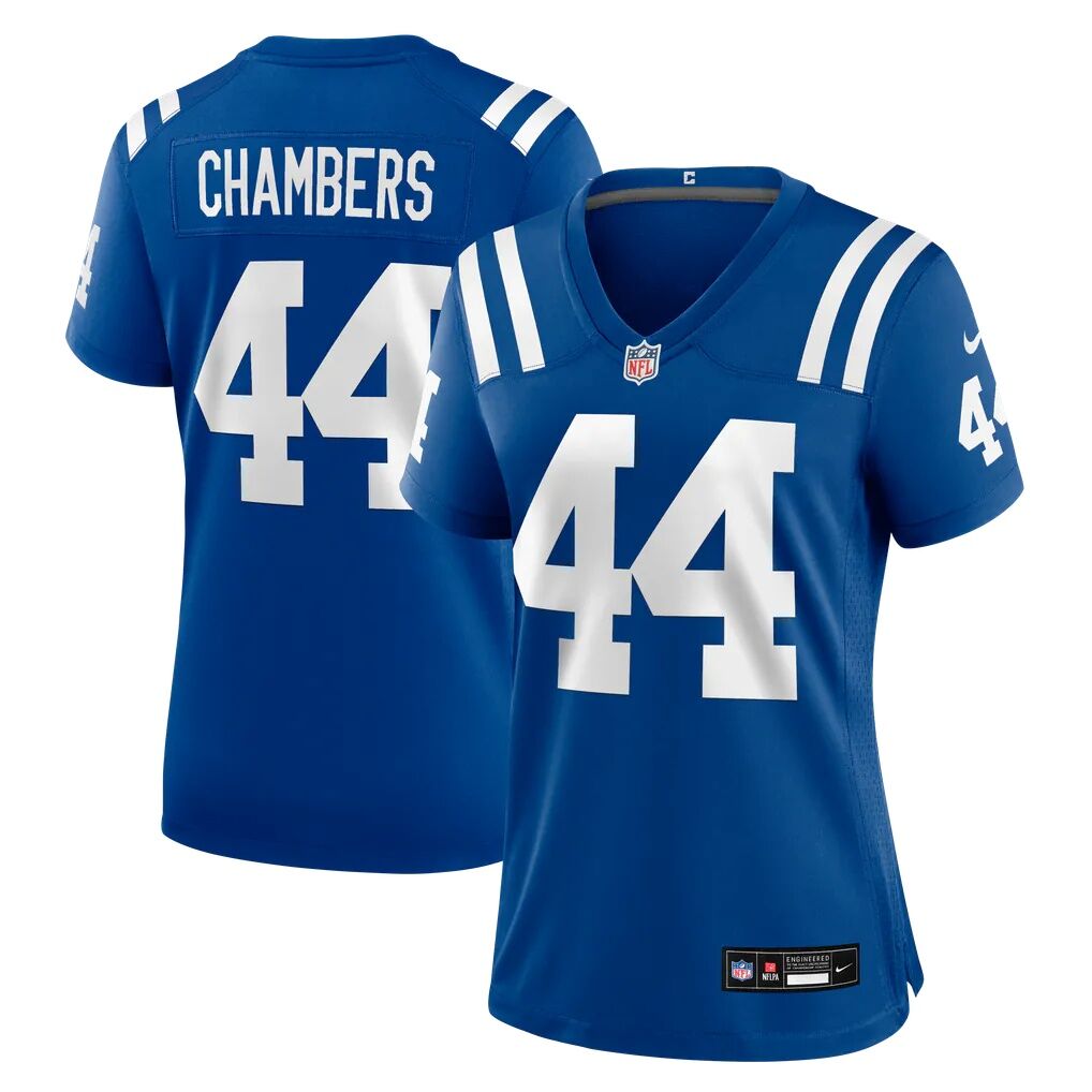 Tahj Chambers Indianapolis Colts Nike Women's Team Game Jersey - Royal