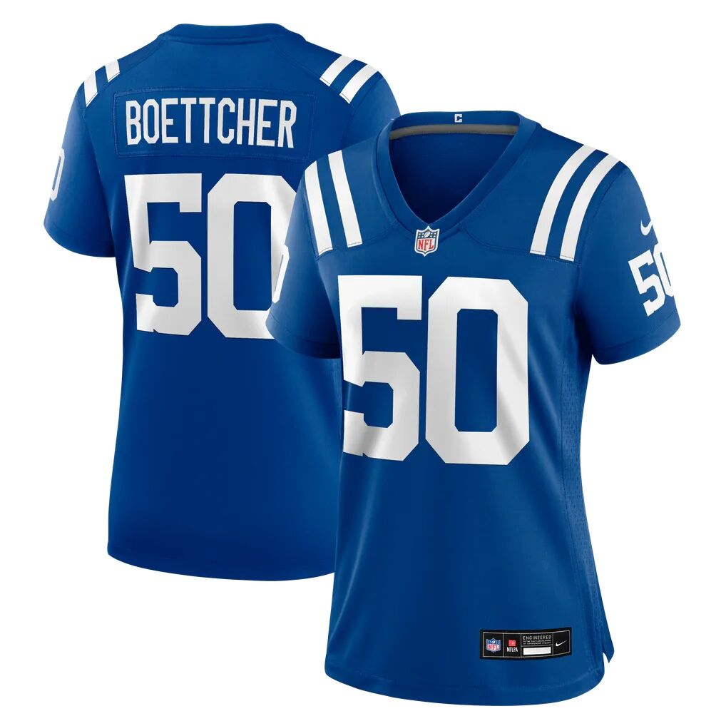 Bryce Boettcher Indianapolis Colts Nike Women's Team Game Jersey - Royal