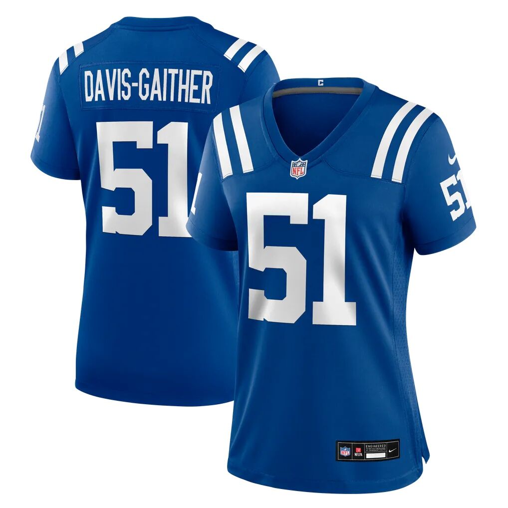 Akeem Davis-Gaither Indianapolis Colts Nike Women's Team Game Jersey - Royal