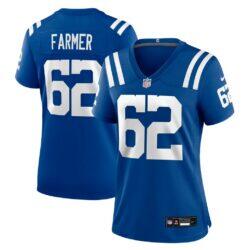Jalen Farmer Indianapolis Colts Nike Women's Team Game Jersey - - Front View