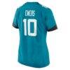 Quinn Ewers Jacksonville Jaguars Nike Women's Team Game Jersey - Teal - Alt2