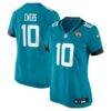 Quinn Ewers Jacksonville Jaguars Nike Women's Team Game Jersey - Teal - Front View