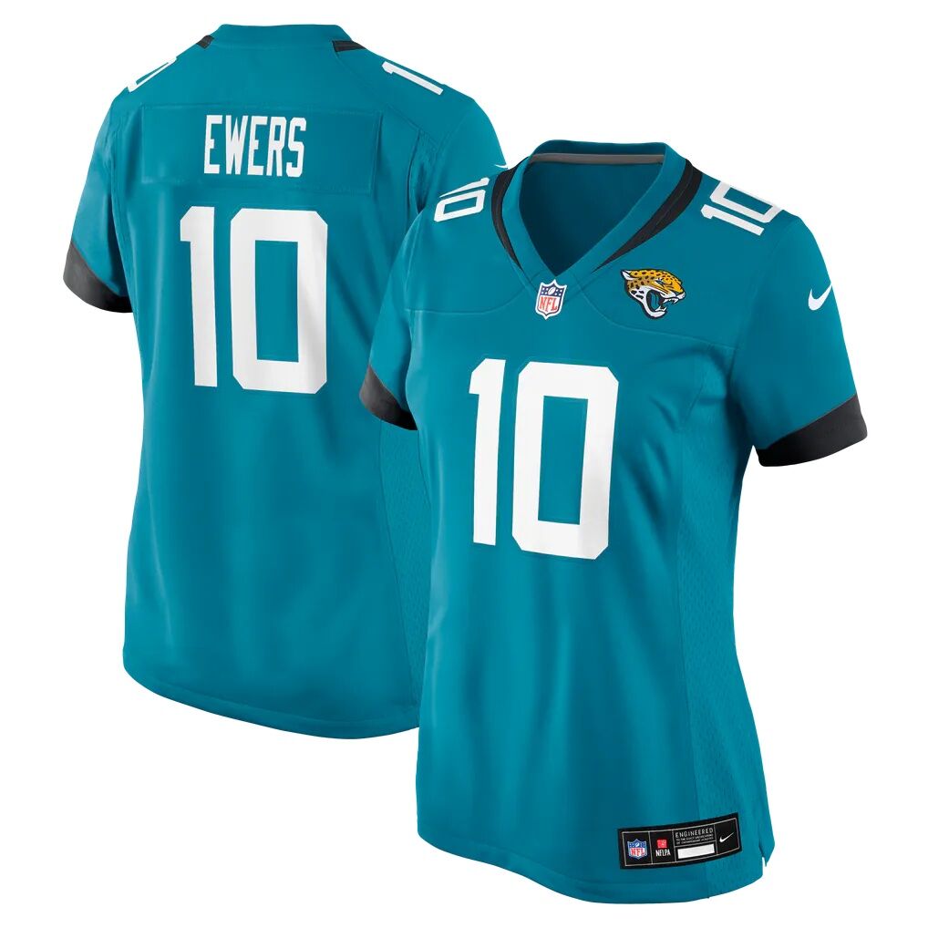 Quinn Ewers Jacksonville Jaguars Nike Women's Team Game Jersey