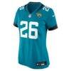Kaevon Merriweather Jacksonville Jaguars Nike Women's Team Game Jersey - Teal - Alt1