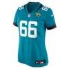 Eli Cox Jacksonville Jaguars Nike Women's Team Game Jersey - Teal - Alt1