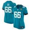 Eli Cox Jacksonville Jaguars Nike Women's Team Game Jersey - Teal - Front View