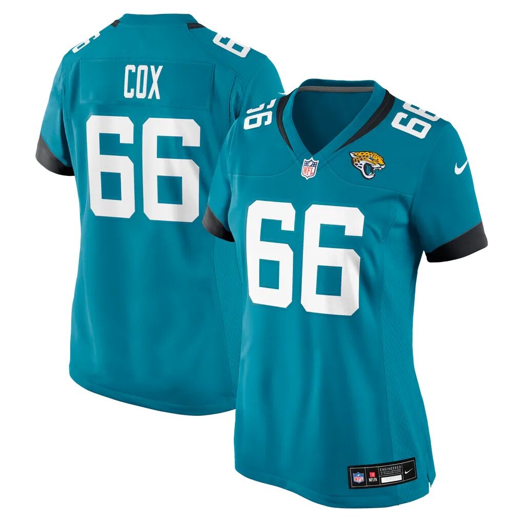 Eli Cox Jacksonville Jaguars Nike Women's Team Game Jersey