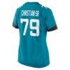 Geron Christian Sr. Jacksonville Jaguars Nike Women's Team Game Jersey - Teal - Alt2