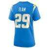 Kaiir Elam Los Angeles Chargers Nike Women's Team Game Jersey - - Alt2